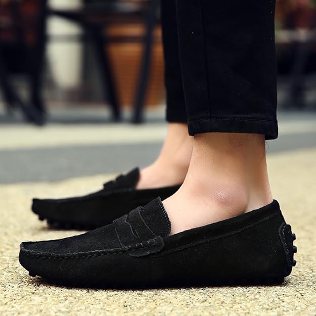Riviera Drive™ – Premium Suede Loafers