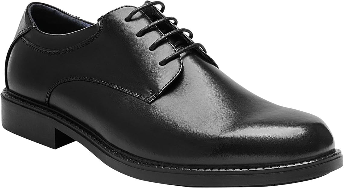 Midnight Executive™ – Premium Black Dress Shoes