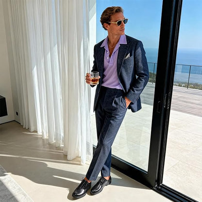 Midnight Executive™ – Premium Black Dress Shoes